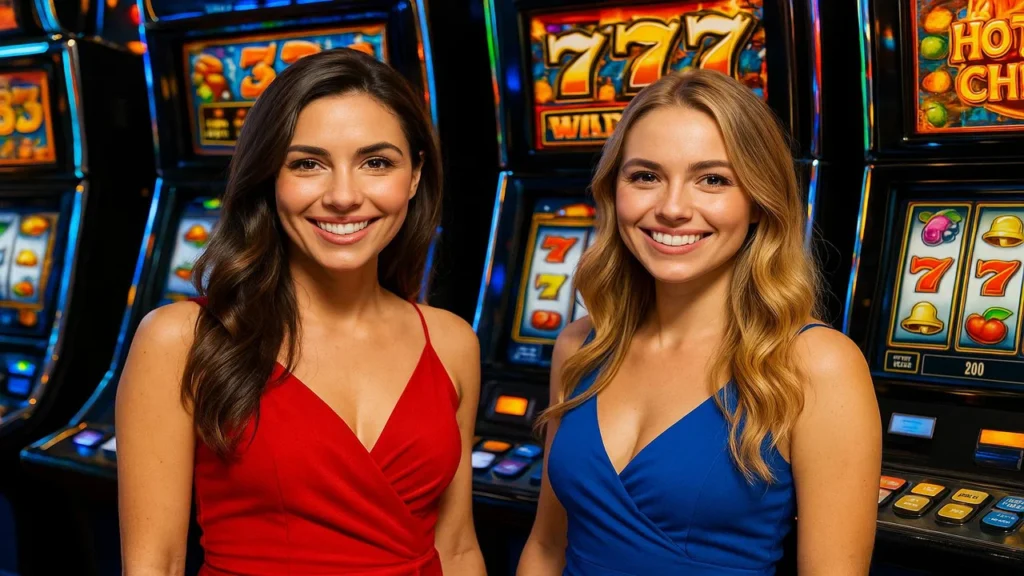 women in casino